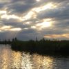 Abendstimmung auf der Peene
