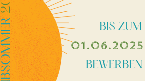Bewerbung Schreibsommer 2025
