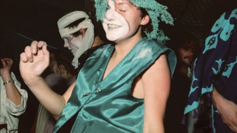 Werner Lieberknecht. Fasching HBK Dresden. um1985