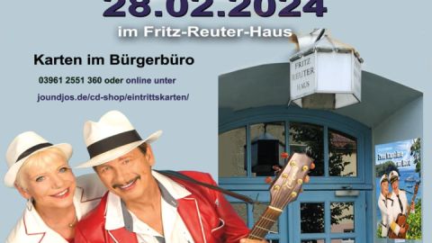 Plakat Schlager-Café Februar