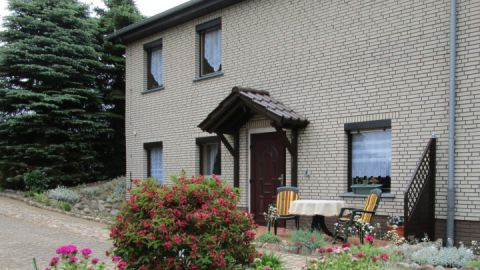 Blick auf die Ferienwohnung