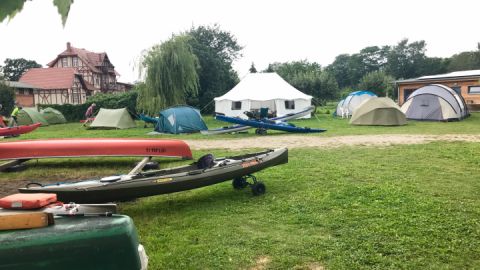 Campingplatz an der Peene