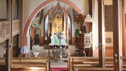Innenansicht - Kirche Vollratsruhe