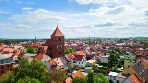 Blick über Teterow