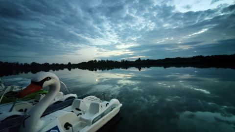 Bootsverleih auf der Burgwallinsel