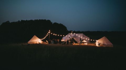 Glamping-Zelte & Ferienwohnung