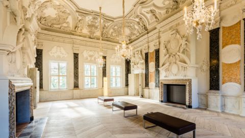 Schloss Mirow - Innenansicht
