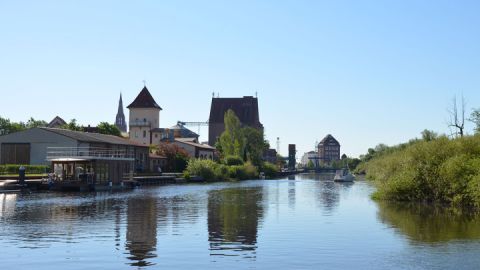 Peene, Hansestadt Demmin