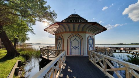 Wäschespülhäuschen Zierker See-Stadt Neustrelitz, Mecklenburgische Seenplatte