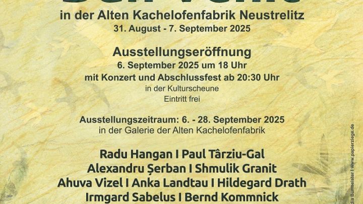 Kunstsymposium Bun Venit KOF 31.8.-7.9.25