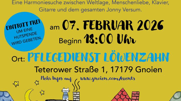 Laden Konzert mit Jonny Versum