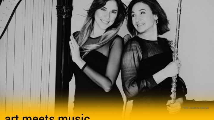 arts meets music: Musik für Flöte und Harfe