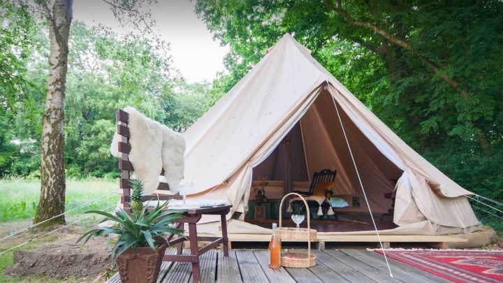 Glamping im Park vom Gutshaus Scharpzow